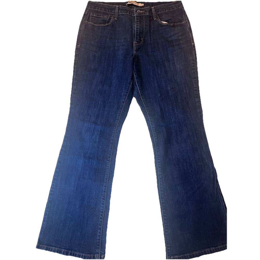 Levi's 515 Jeans Women's Size 14 Boot Cut Blue Denim Cowgirl Western Levis